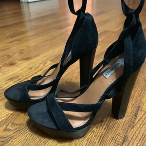 Steve Madden Leg wrap heels